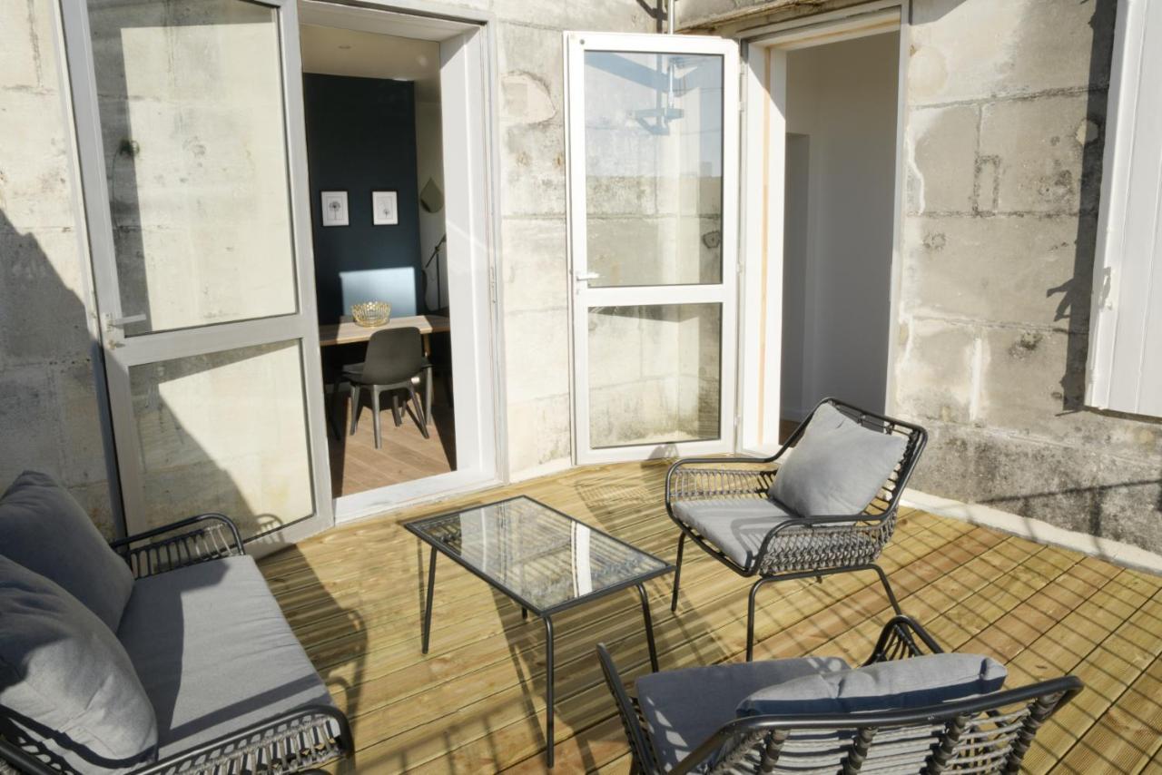 T2 De 55M2 Avec Toit Terrasse, Hyper Centre, Wifi, Draps, Savons Et Serviettes Fournis Cognac Eksteriør bilde