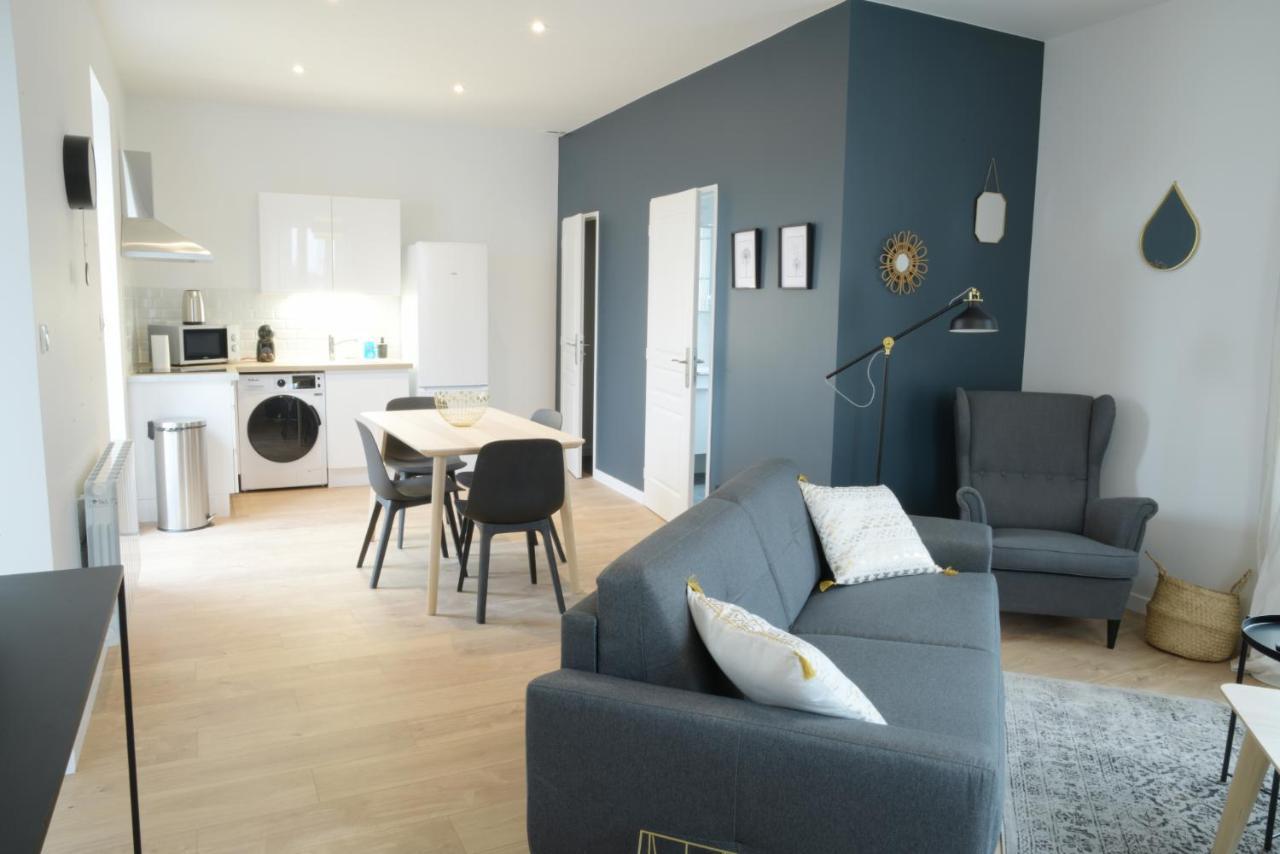 T2 De 55M2 Avec Toit Terrasse, Hyper Centre, Wifi, Draps, Savons Et Serviettes Fournis Cognac Eksteriør bilde
